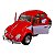 Miniatura Volkswagen Fusca 1967 Laranja e Branco 1:32 - Imagem 5