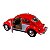Miniatura Volkswagen Fusca 1967 Laranja e Branco 1:32 - Imagem 6