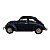 Miniatura Volkswagen Fusca 1967 Preto Fosco 1:32 - Imagem 2