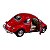Miniatura Volkswagen Fusca 1967 Vermelho Metal 1:32 - Imagem 3