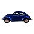 Miniatura Volkswagen Fusca 1967 Azul 1:32 - Imagem 2
