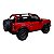 Miniatura Ford Bronco Vermelho Teto aberto Metal 1:34 - Imagem 8