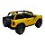 Miniatura Ford Bronco Amarelo Teto aberto Metal 1:34 - Imagem 8