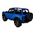 Miniatura Ford Bronco Azul Teto aberto Metal 1:34 - Imagem 7