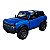 Miniatura Ford Bronco Azul Teto aberto Metal 1:34 - Imagem 1