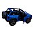Miniatura Ford Bronco Azul Teto aberto Metal 1:34 - Imagem 3