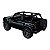Miniatura Ford Bronco Preto Teto aberto Metal 1:34 - Imagem 7