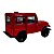 Miniatura Jeep DJ5B 1971 Vermelho Metal 1:26 - Imagem 6