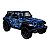 Miniatura Jeep Wrangler Rubicon Azul Camuflado 1:34 - Imagem 9