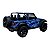 Miniatura Jeep Wrangler Rubicon Azul Camuflado 1:34 - Imagem 8