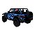 Miniatura Jeep Wrangler Rubicon Azul Camuflado 1:34 - Imagem 7