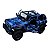 Miniatura Jeep Wrangler Rubicon Azul Camuflado 1:34 - Imagem 5