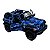 Miniatura Jeep Wrangler Rubicon Azul Camuflado 1:34 - Imagem 4