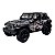 Miniatura Jeep Wrangler Rubicon Marrom Camuflado 1:34 - Imagem 1