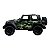 Miniatura Jeep Wrangler Rubicon Verde Camuflado 1:34 - Imagem 2