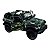 Miniatura Jeep Wrangler Rubicon Verde Camuflado 1:34 - Imagem 4