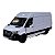 Miniatura Mercedes Benz Sprinter Furgão Branco Metal 1:48 - Imagem 1