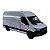 Miniatura Mercedes Benz Sprinter Furgão Branco Metal 1:48 - Imagem 8
