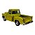 Miniatura Chevrolet Chevy Stepside 1955 Amarelo 1:38 - Imagem 7