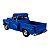 Miniatura Chevrolet Chevy Stepside 1955 Azul 1:38 - Imagem 7