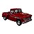 Miniatura Chevrolet Chevy Stepside 1955 Vermelho 1:38 - Imagem 9