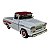 Miniatura Chevrolet Apache 1958 Branco 1:24 - Imagem 8