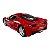 Miniatura Ferrari 458 Itália Vermelho Burago 1:24 - Imagem 7