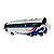 Miniatura Ônibus Branco Acende Luz/Som Metal 1:50 - Imagem 2
