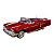 Miniatura Chevy Impala 1958 Vermelho 1:24 - Imagem 1