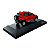 Miniatura Volkswagen Crossfox Vermelho Metal 1:43 - Imagem 4