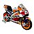 Miniatura Moto GP 2018 Honda Repsol 26 1:18 - Imagem 1