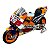 Miniatura Moto GP 2018 Honda Repsol 26 1:18 - Imagem 4