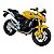 Miniatura Moto Honda Hornet Dourado 1:18 - Imagem 1