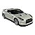 Miniatura Nissan GTR R35 Branco Metal 1:24 - Imagem 9