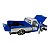 Miniatura Chevrolet Cheyenne 1972 Azul Jada Metal 1:24 - Imagem 3