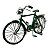Miniatura Bicicleta Bike Classica Antiga Verde Metal 1:8 - Imagem 1