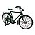 Miniatura Bicicleta Bike Classica Antiga Verde Metal 1:8 - Imagem 5