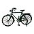Miniatura Bicicleta Bike Classica Antiga Verde Metal 1:8 - Imagem 2