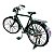 Miniatura Bicicleta Bike Classica Antiga Verde Metal 1:8 - Imagem 3