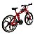 Miniatura Bicicleta Bike Star Vermelho Metal 1:8 - Imagem 5