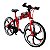 Miniatura Bicicleta Bike Star Vermelho Metal 1:8 - Imagem 1