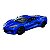 Miniatura Chevrolet Corvette C8 Azul Metal 1:24 - Imagem 1