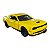Miniatura Dodge Challenger SRT Hellcat Amarelo Metal 1:24 - Imagem 5