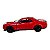 Miniatura Dodge Challenger SRT Hellcat Vermelho Metal 1:24 - Imagem 5