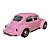 Miniatura Volkswagen Fusca Classic Rosa RMZ 1:32 - Imagem 5