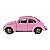 Miniatura Volkswagen Fusca Classic Rosa RMZ 1:32 - Imagem 2