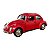 Miniatura Volkswagen Fusca Classic Vermelho RMZ 1:32 - Imagem 1
