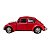 Miniatura Volkswagen Fusca Classic Vermelho RMZ 1:32 - Imagem 5
