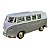 Miniatura Volkswagen Kombi Classic Cinza e Branco RMZ 1:32 - Imagem 1