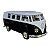 Miniatura Volkswagen Kombi Classic Preto e Branco RMZ 1:32 - Imagem 5